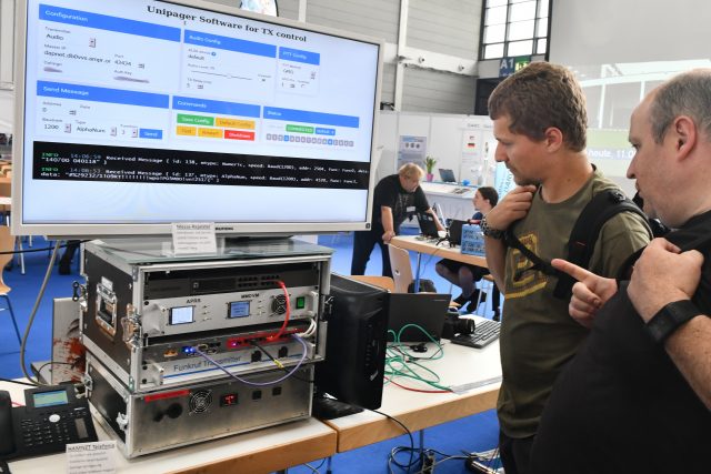 Ham Radio sendet deutliches Signal