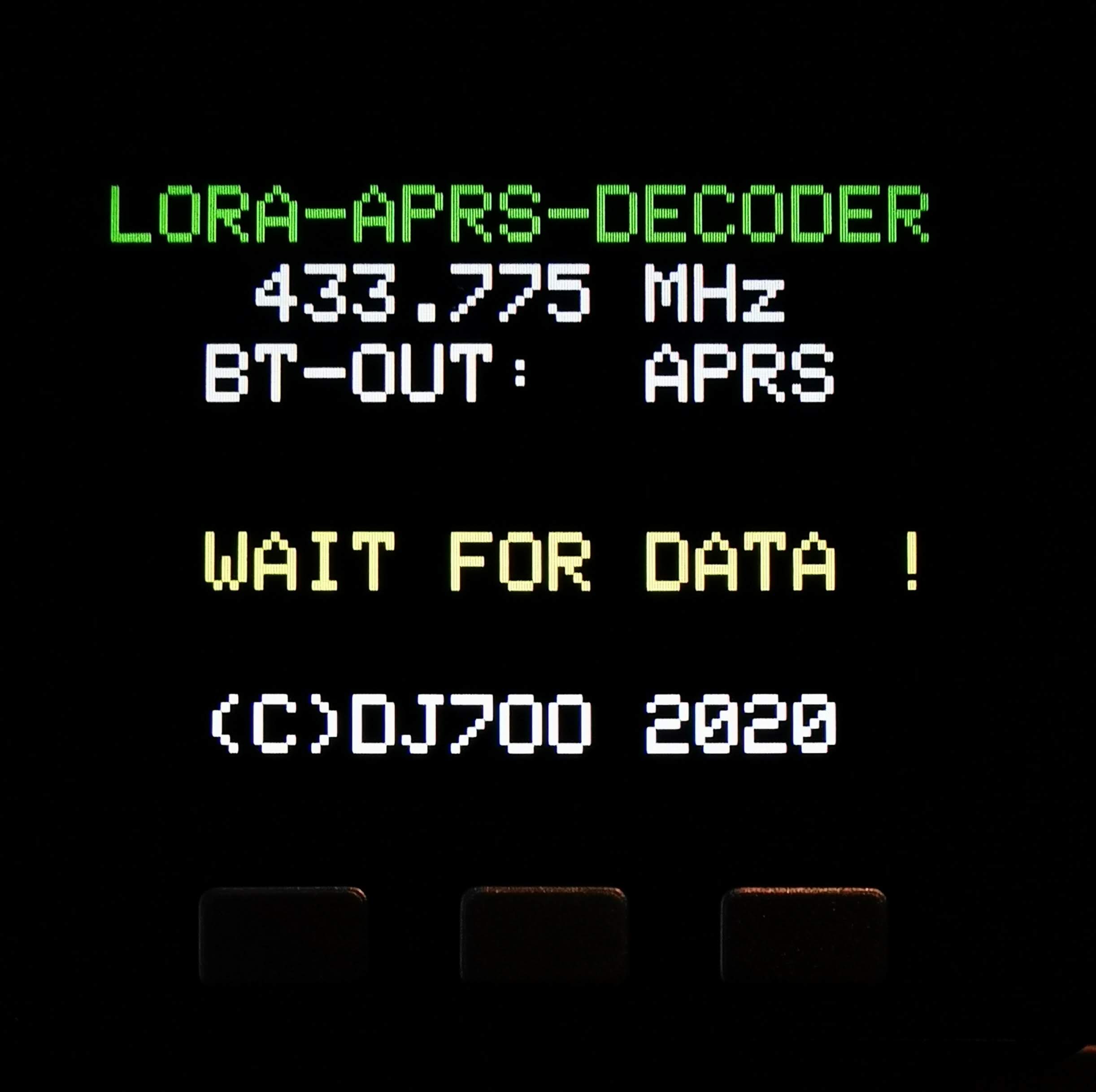 LoRA APRS mit ESP32