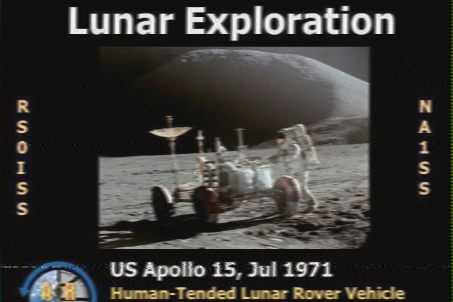 ARISS mit SSTV Luna Exploration