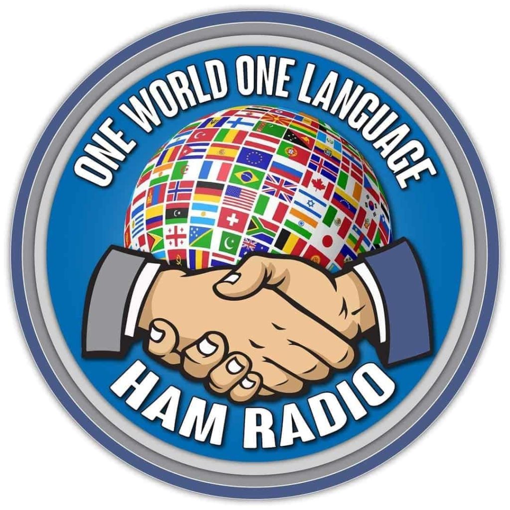 one world one language HAM RADIO