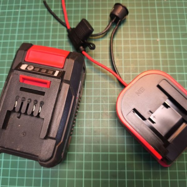 Notstromversorgung mit 18V Akku Adapter