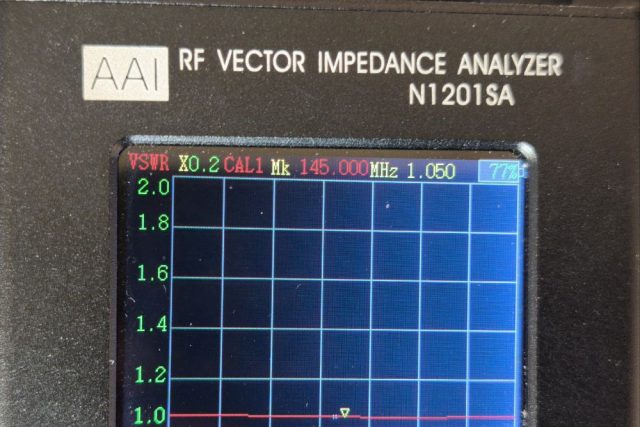 J-Pole Antenne aus Kupferrohr für 145MHz