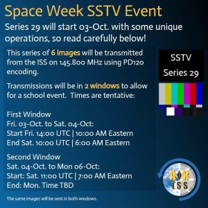 UPDATE: SSTV Empfang von der ISS im Oktober