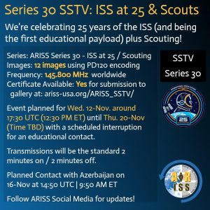 SSTV-Event startet am Mittwoch, den 12. November
