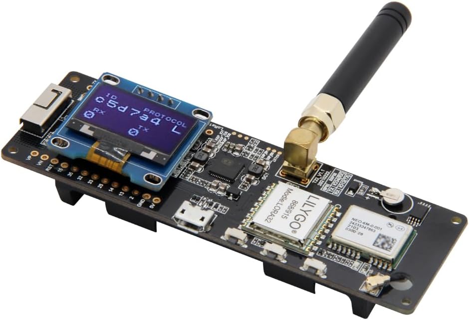 LILYGO T-Beam Meshtastic LORA32 868MHz ESP32 Entwicklungsboard WiFi BLE CH9102F Chip TTGO Mainboards Soldered OLED Module